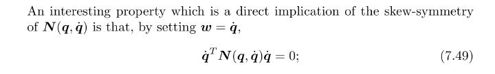 From the book: &ldquo;Robotics: Modelling, Planning and Control&rdquo;, Bruno Siciliano